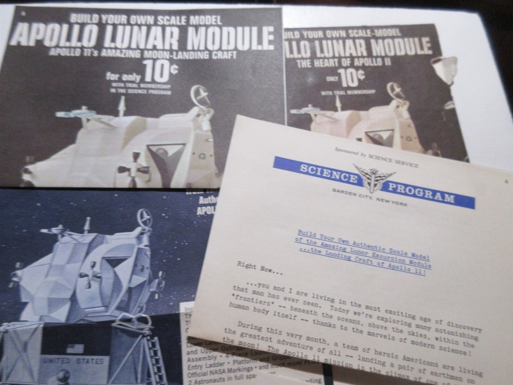 build - Apollo Lunar Module Apollo 11 - Science Program solicitation