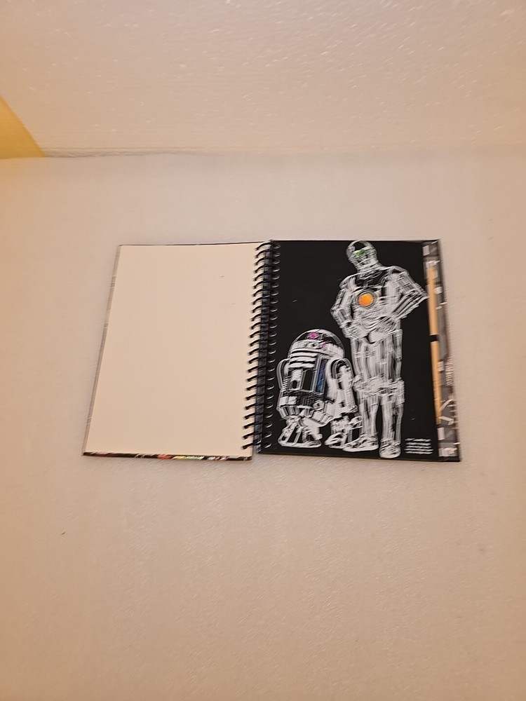 NIB Star Wars Scratch & Sticker Journal
