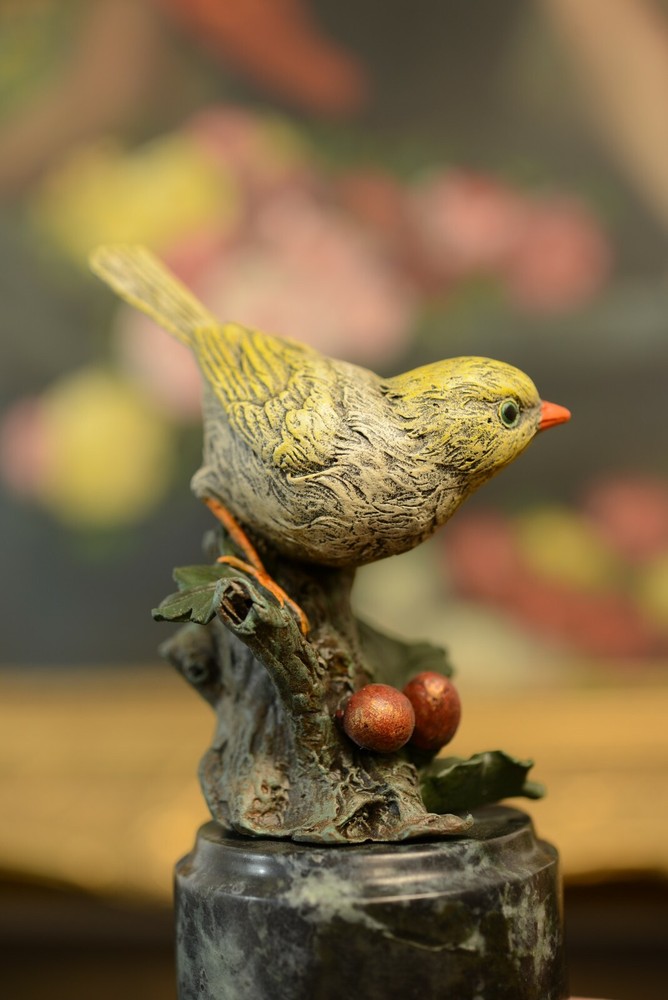 MILO BRONZE STATUE SCULPTURE BIRD STATUE