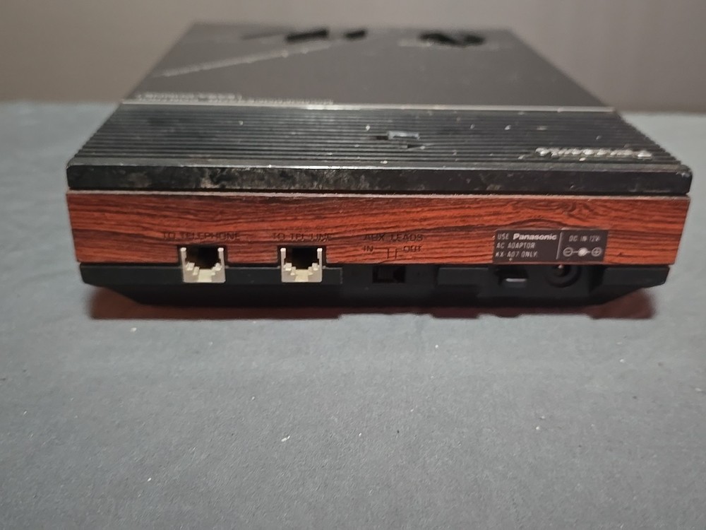 Vintage Panasonic Easa-Phone Answering System Microprocessor Control As-Is