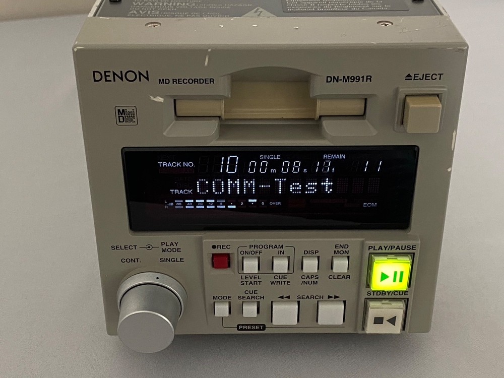 Denon MiniDisc MD Player/Recorder - DN-M991R