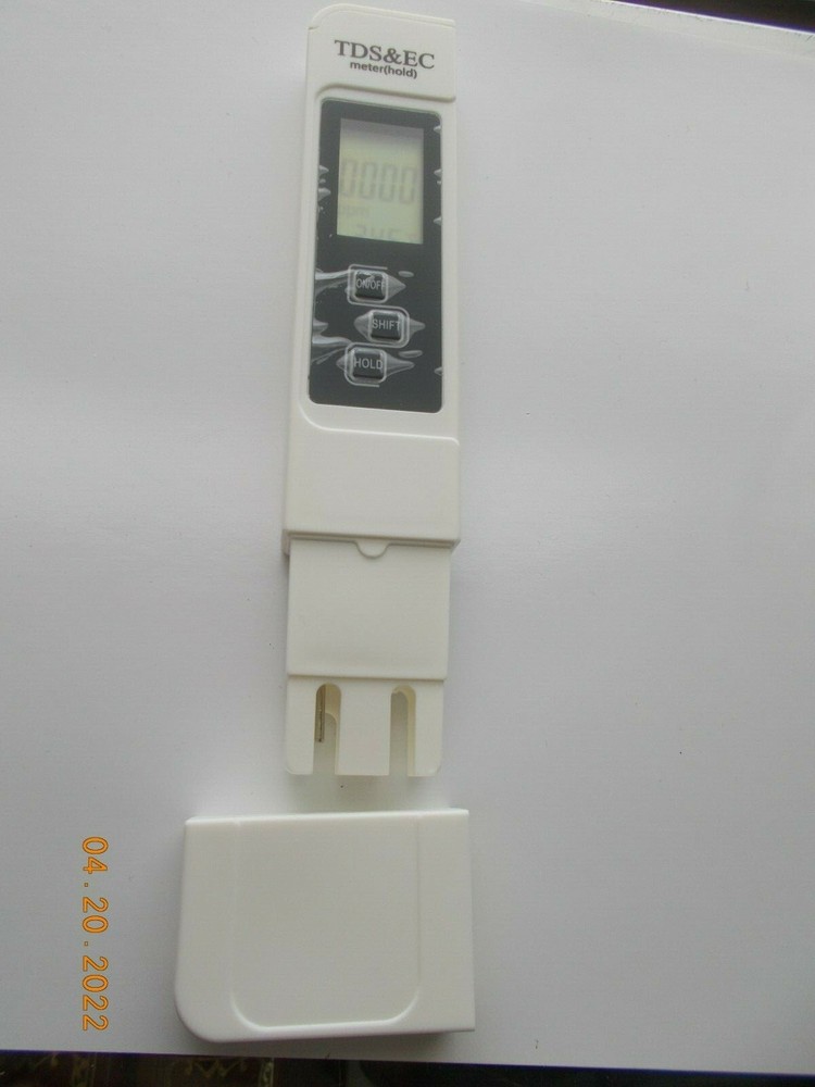 New Multifunction TDS&EC Meter with Hold function, includes Protective Case