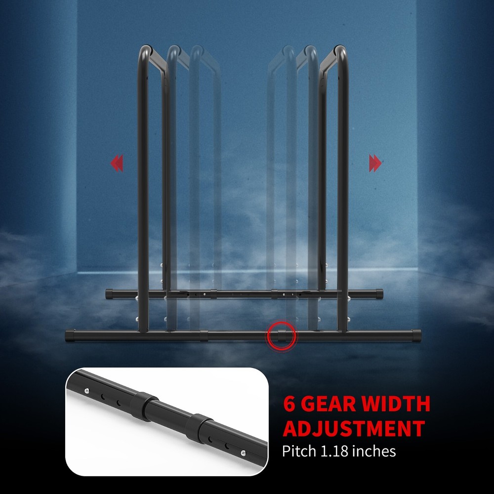 leikefitness Pull Up Dip Station Strength Training Dip Stands Station