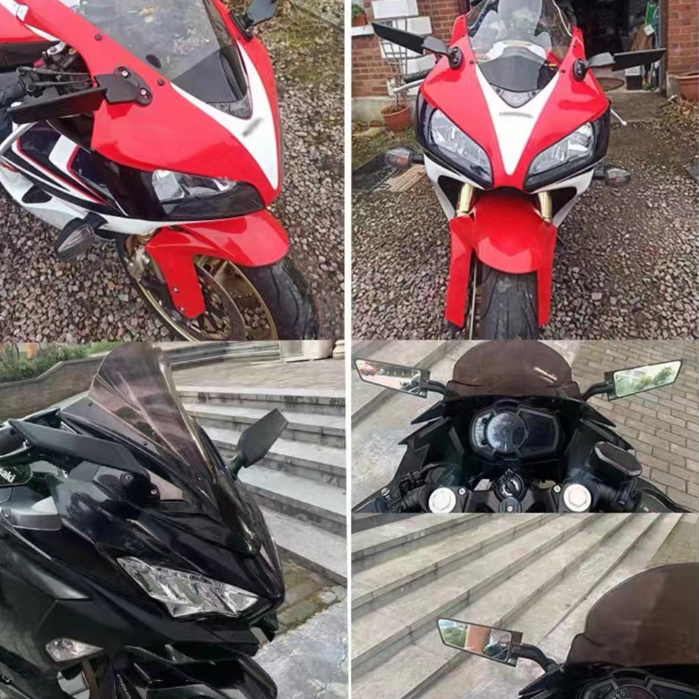 Adjustable Rearview Wind Wing Side Mirrors For Honda CBR929RR 2000-2001