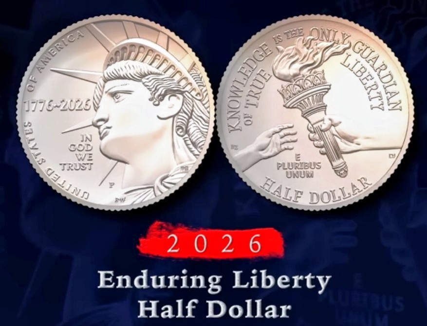 1776 - 2026 America’s 250th Anniv. Semiquincentennial 8-Coin Set 50c 25c 10c 5c