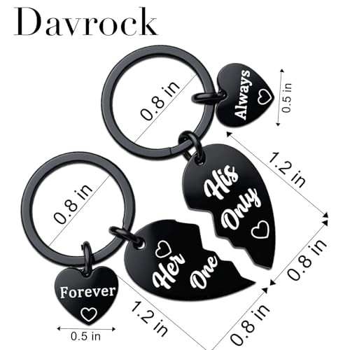 Couples Keychain Matching Keychains for Couples Keychains for Him and Her