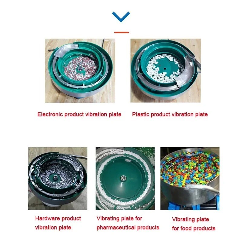 High Frequency Vibration Feeder Clockwise Precision Base Circular Pure Copper