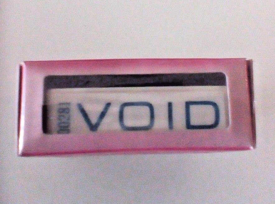 Sanford POM Stamper "VOID" Pre-Inked in BLUE
