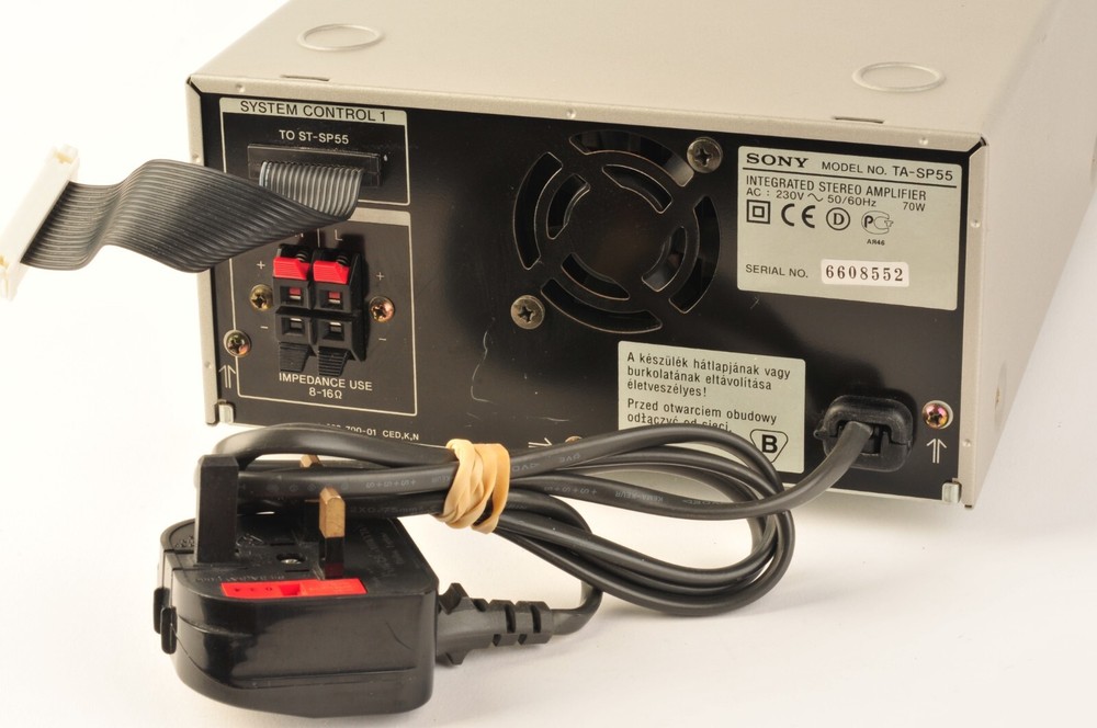 Sony TA-SP55 Amplifier For SP55 Micro Component System