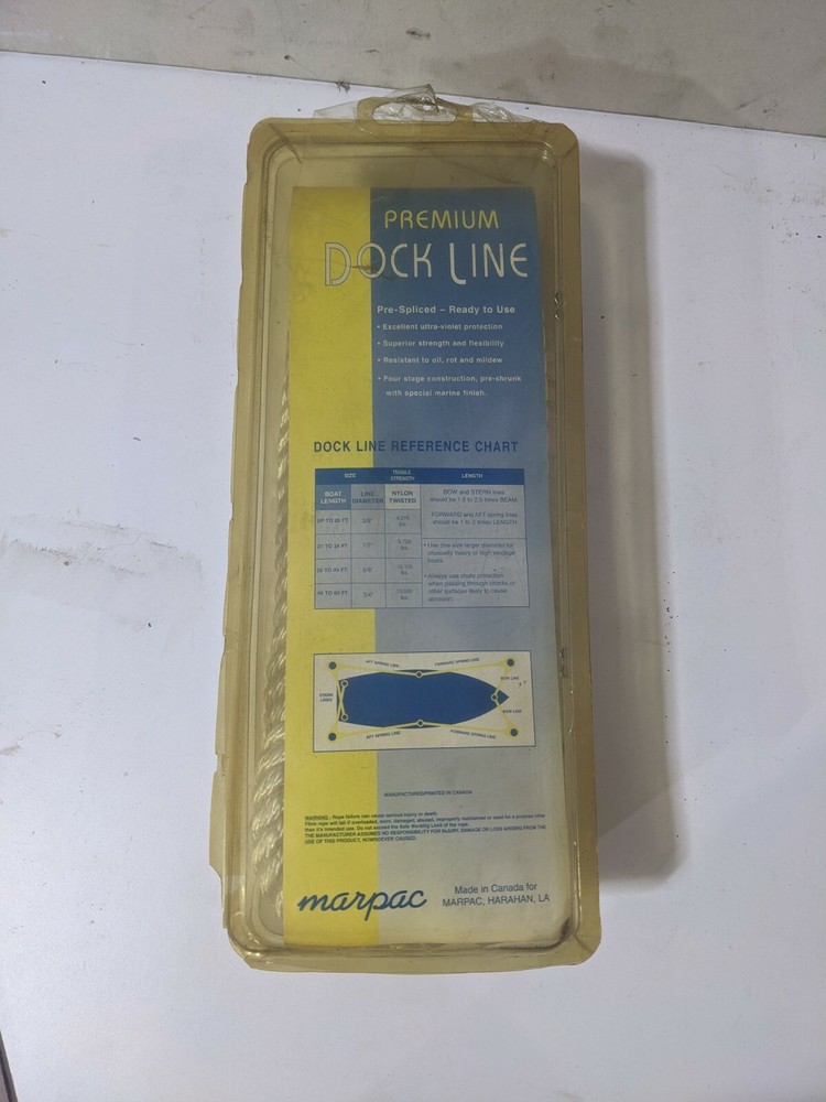 Marpac Premium Dock Line 7-6356