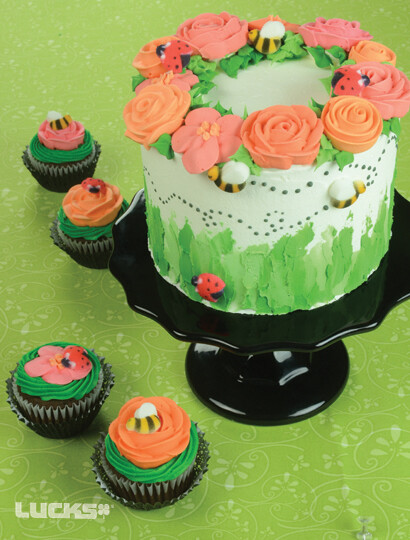 Spring Sugar Decor - Mini Ladybugs - Kosher, 24 pk