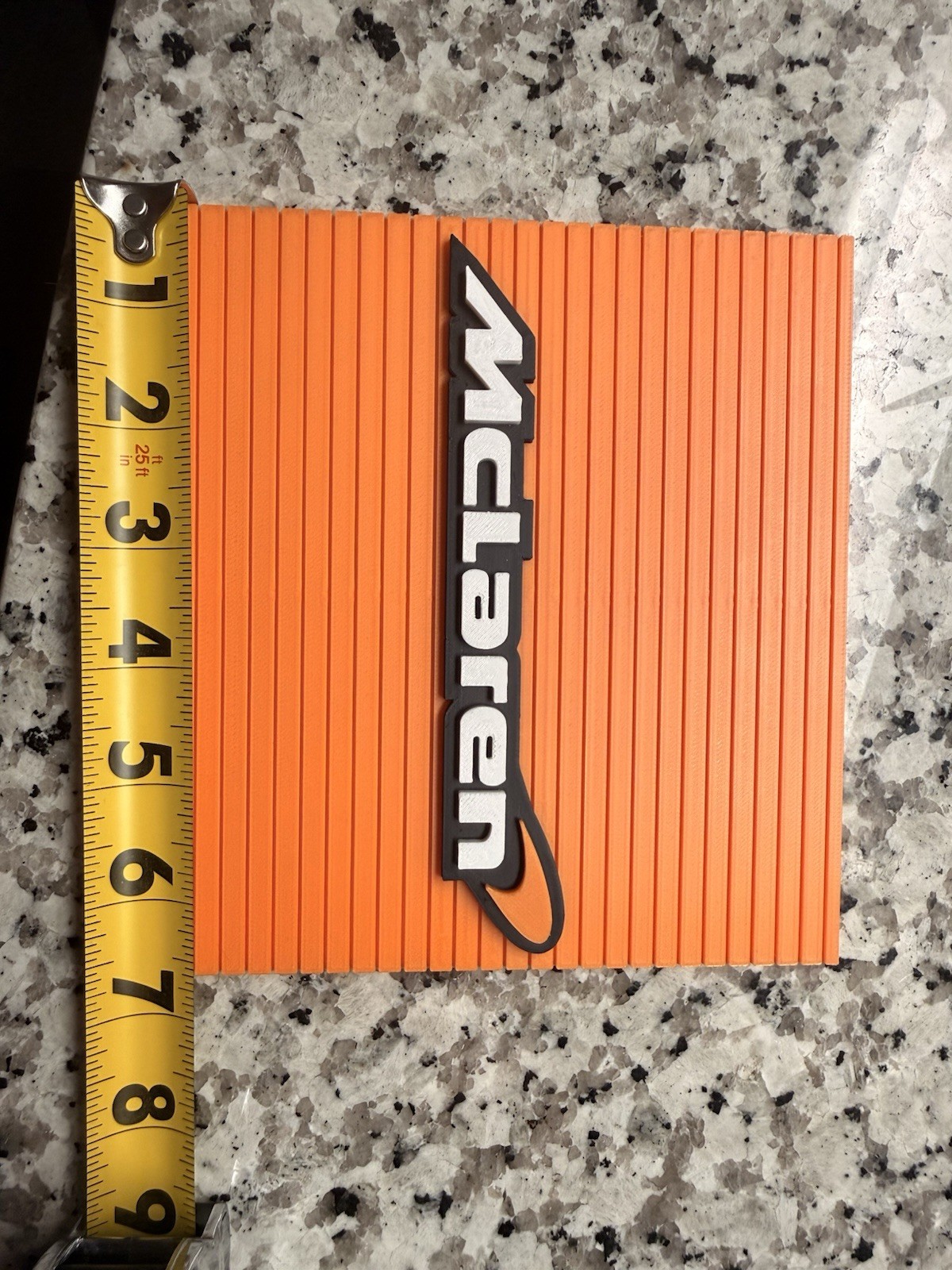 McLaren F1 Team Logo Display Wall Art Sign Decor For F1 Collector Racing Fan