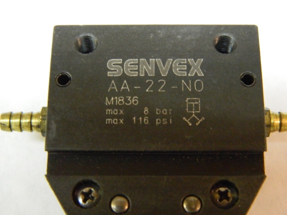 SENVEX AA-22-NO Angular Self-Centring Pneumatic Gripper, Normally Open
