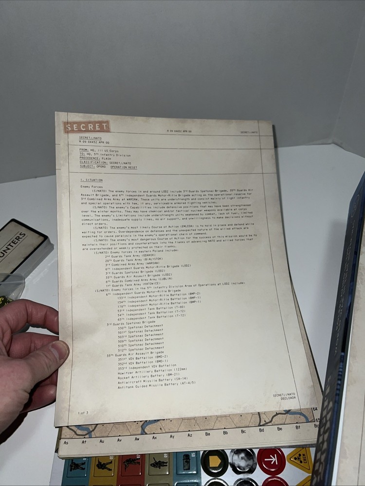 Twilight 2000 RPG: Core Box Set Open Box Still New Inside