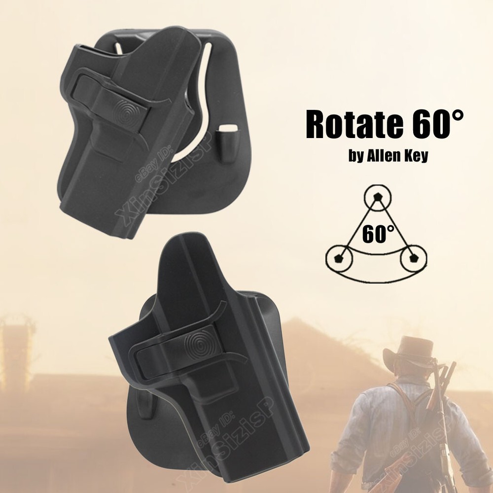 Security 9 Compact Holster For Ruger Security 9 Holster OWB 3.42”/ 4” Barrel 9mm