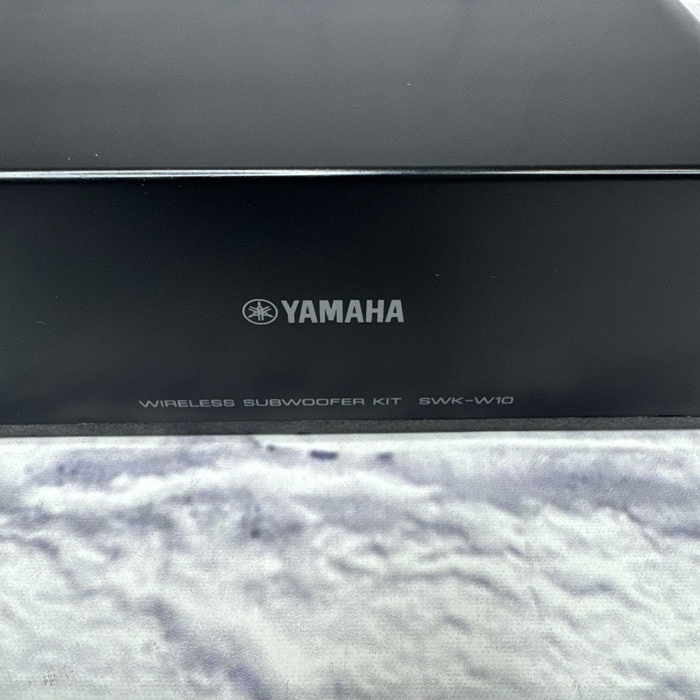 Yamaha Wireless Subwoofer Kit SWK-W10 Powers On Untested *READ DESCRIPTION