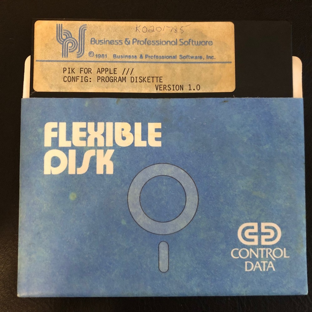 PIK for Apple III Diskette / Apple III Home Computers