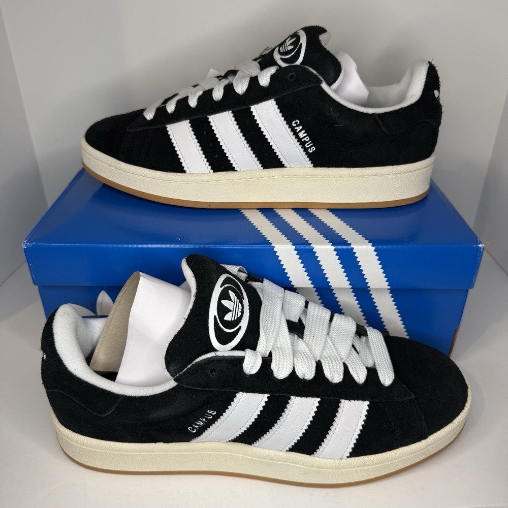 Adidas Campus 00s Core Black/Cloud White Gum Men’s 9.5 (HQ8708)
