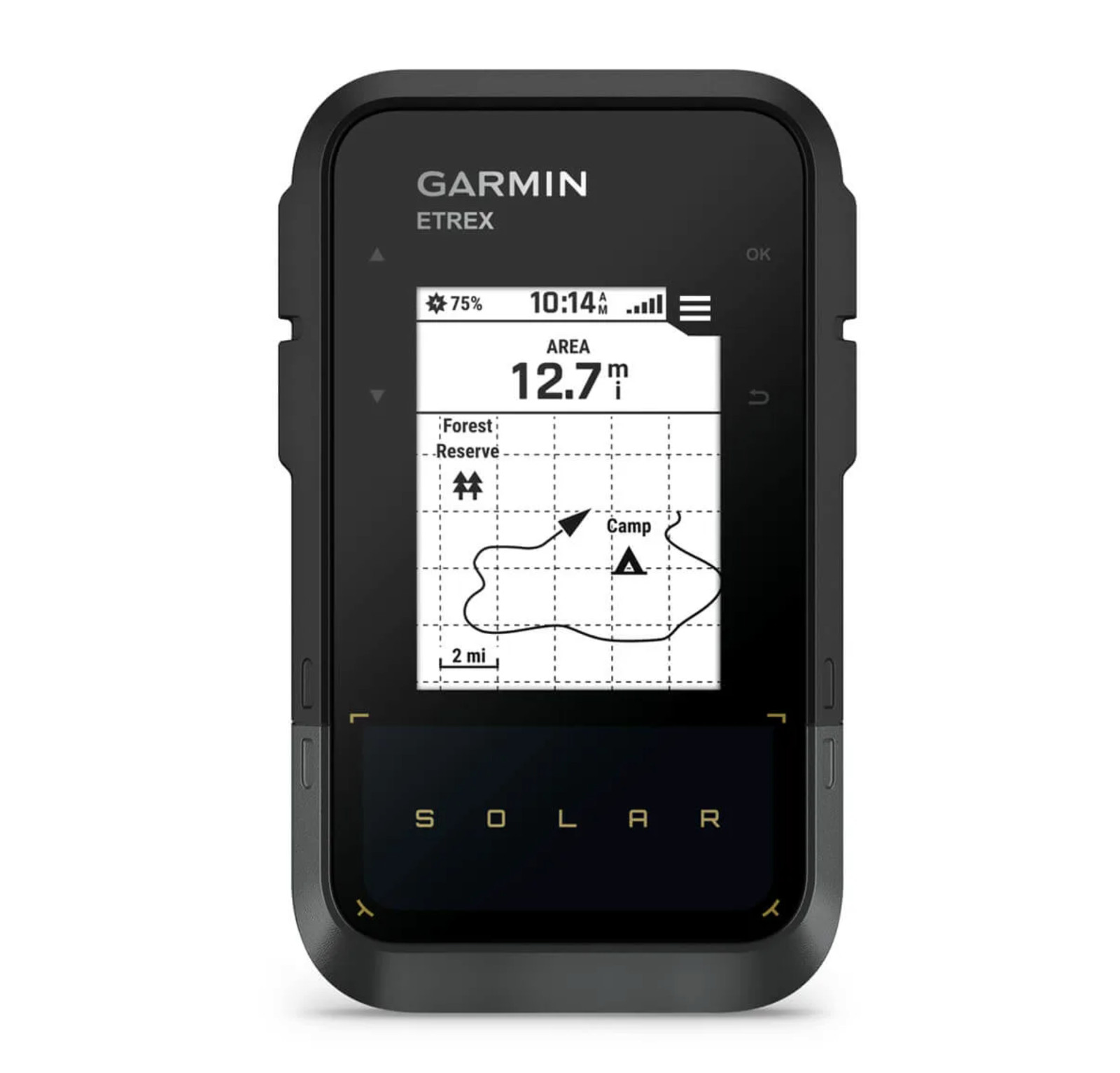 Garmin eTrex Solar Outdoor Handheld GPS With Solar Charging 010-02782-00