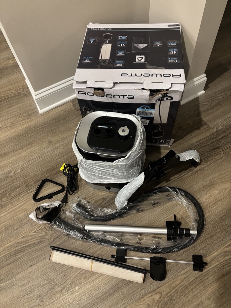 Rowenta IS34 Pro Style Black Garment Steamer