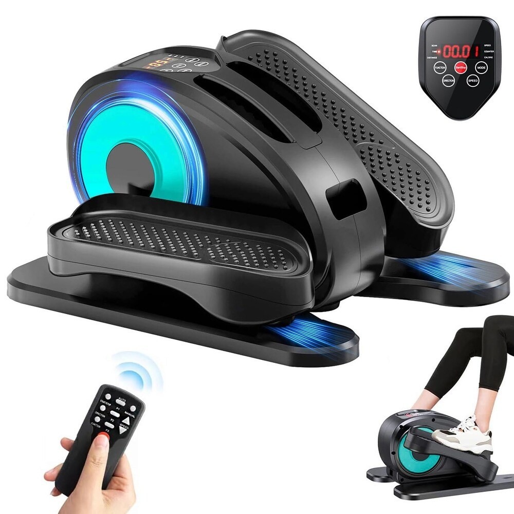 MERACH Under Desk Elliptical Machine, Leg Exerciser