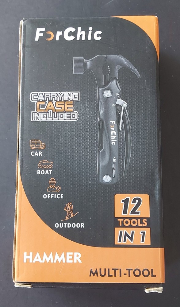 Hammer Multi-Tool, Personalized Men Gift, 12-in-1 Hammer Multitool