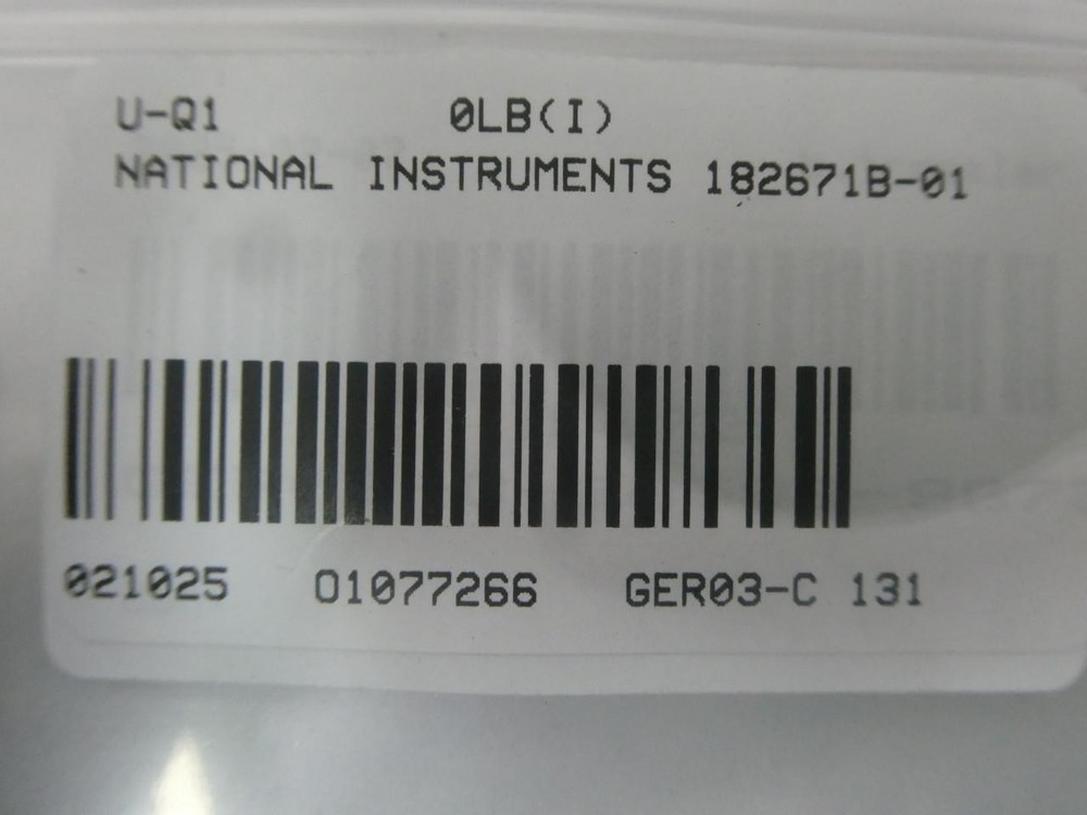 National Instruments 182675-01 Cable Adapter