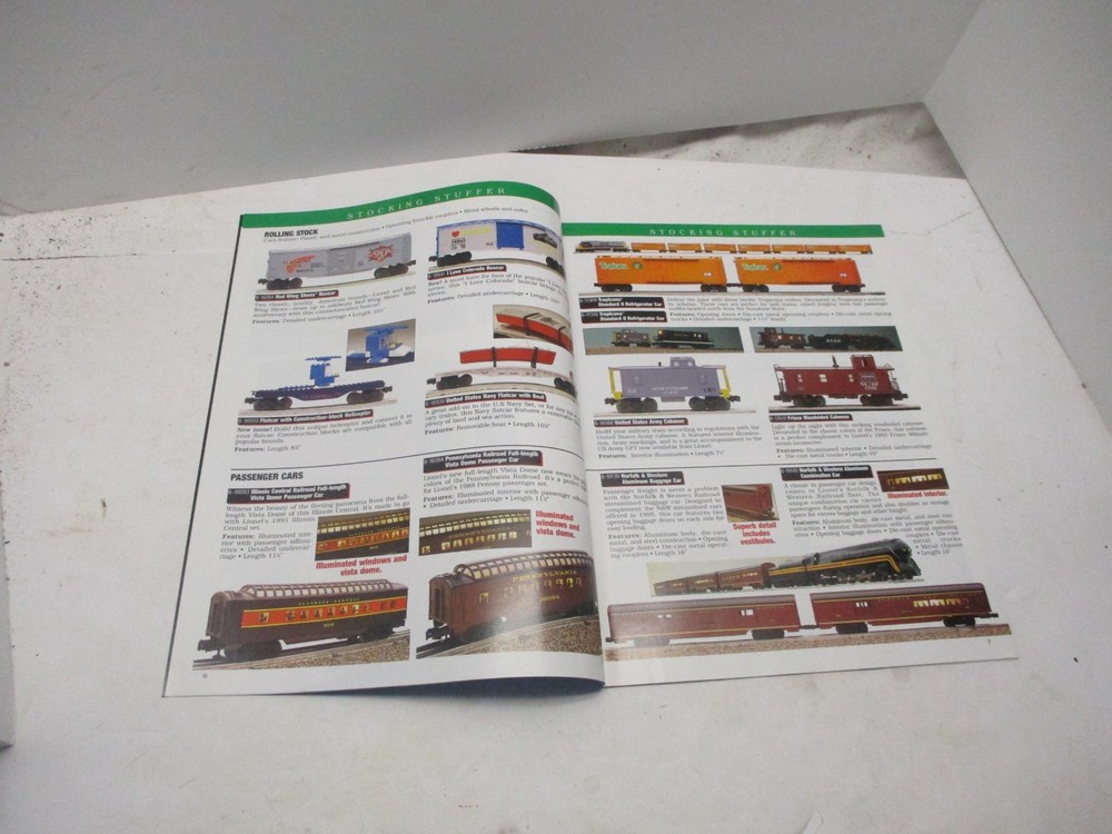 Lionel Catalog 1995 Stocking Stuffer 1996 Spring Release