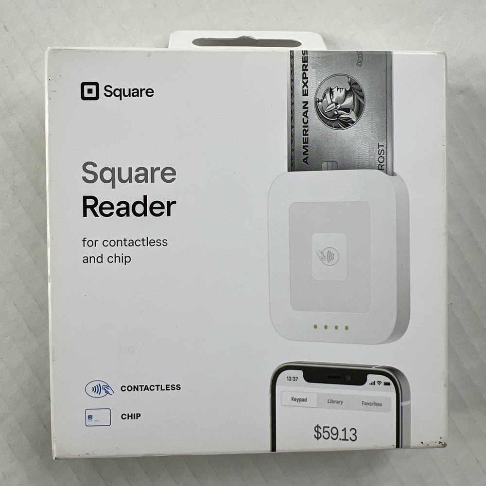 Square Reader For Contactless And Chip, New