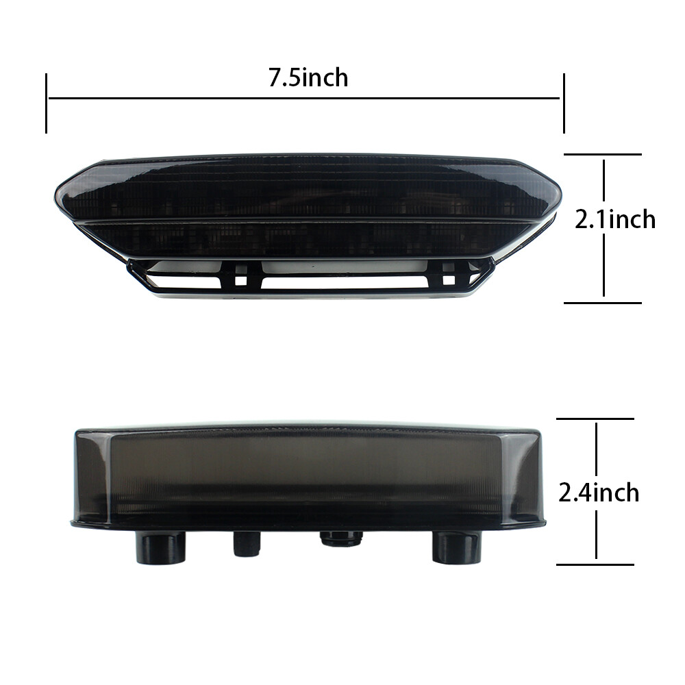 For Yamaha YFZ450 2006 2007 2008 2009 LED Brake Light Tail Lamp