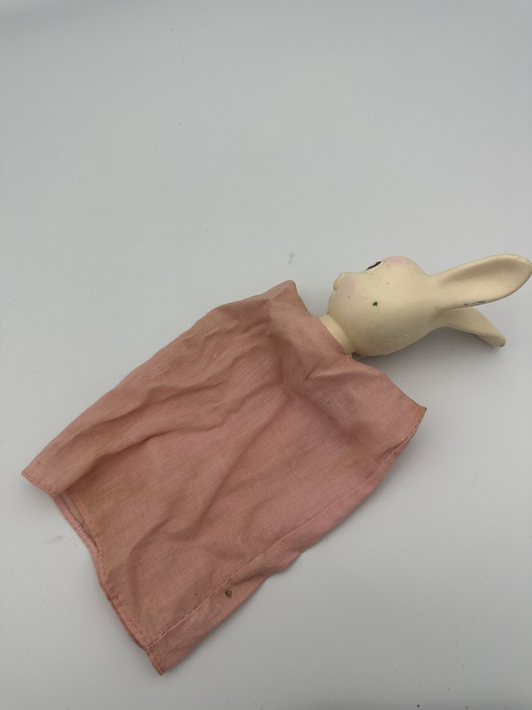 1960s Avon BUBBLE BUNNY Rubber Head Puppet