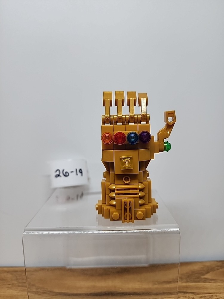 Infinity Glove Custom Minifigure Brand New