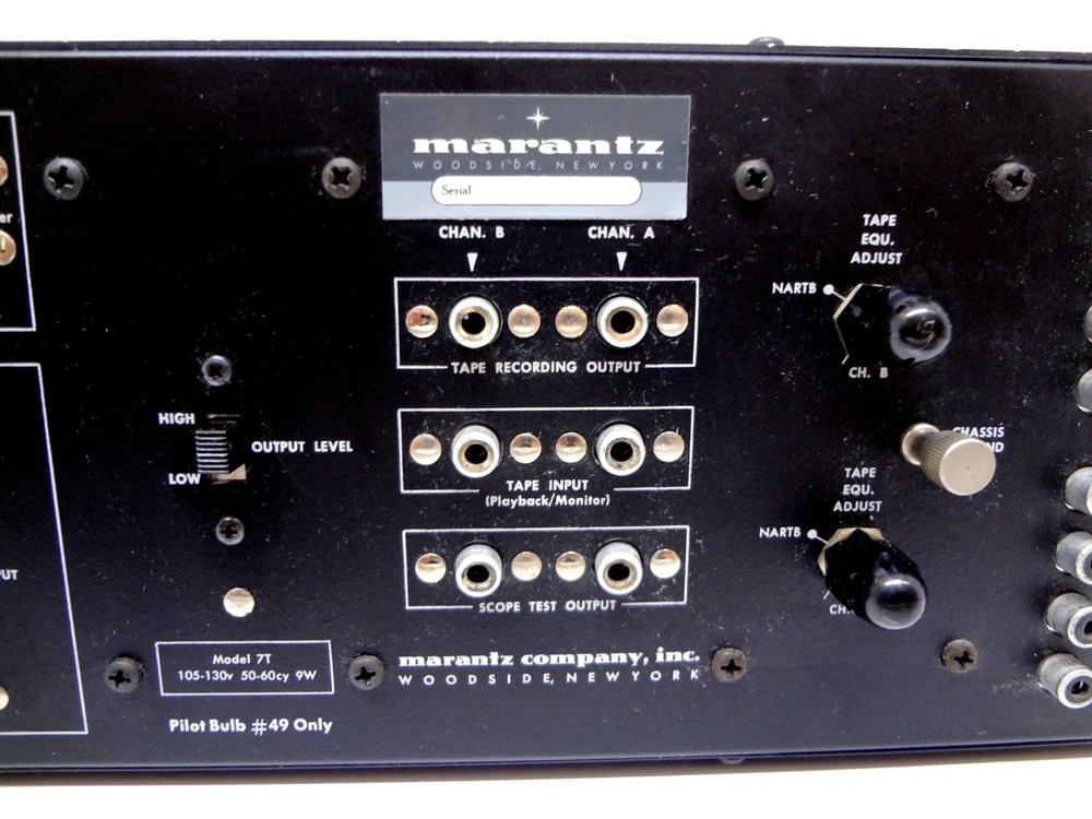 Marantz Model 7T Stereo Preamplifier, Cleaned, Tested