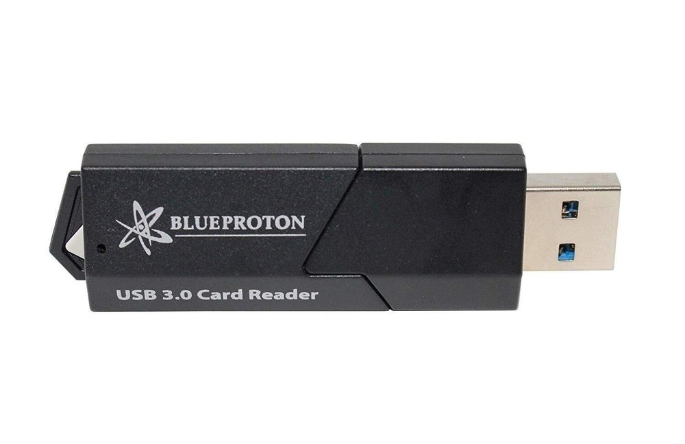 BlueProton USB 3.0 SD/SDXC & MicroSDXC Card Reader NEW RETAIL