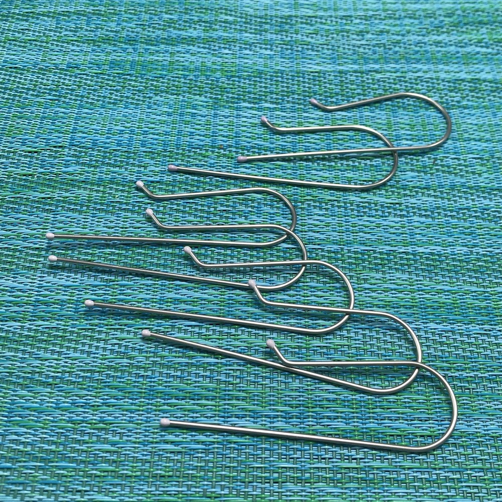 7 Replacement Clips Pins Electric Hot Rollers Curlers Two Sizes 2 Large 5 Medium