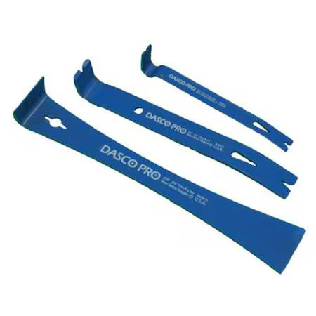 Dasco Pro 91 Pry Bar Set, Small, 3 Pcs