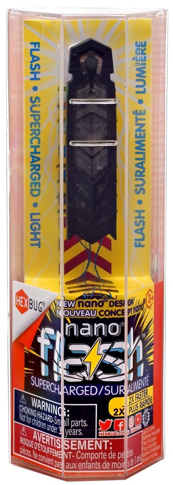Hexbug Micro Robotic Creatures Nano Flash Black