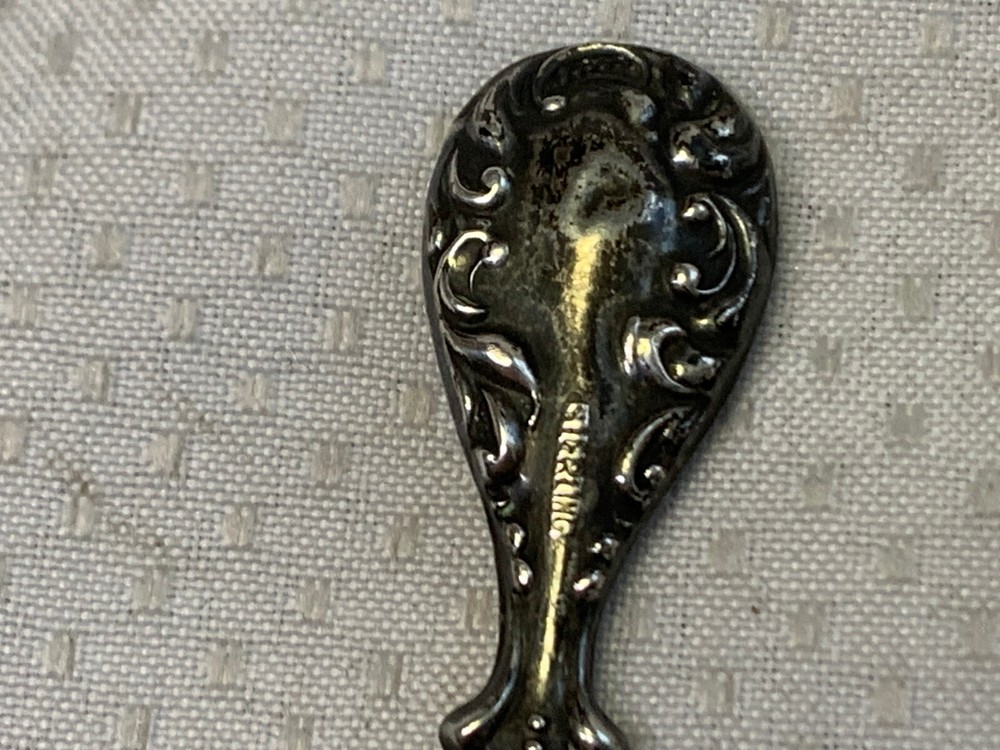 Antique Sterling Silver Ink Scraper 3.65g Writing Tool Corrector