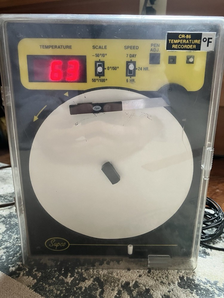 Supco CR-86 Temperature Recorder