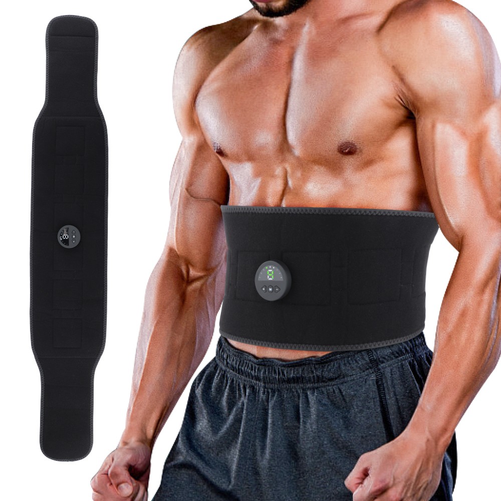 Abdominal EMS Muscle Stimulator Belt Electric Fitness Toning Belly Waist Trainer