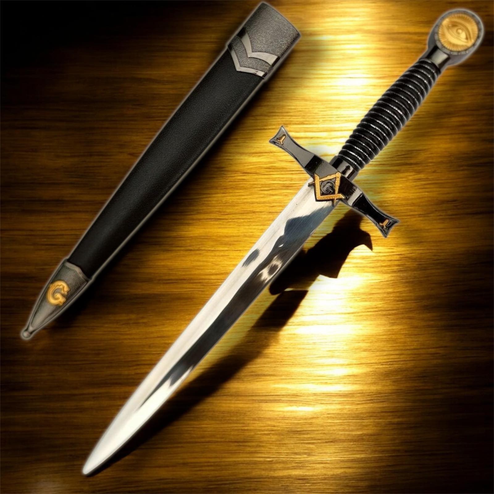 Masonic Decorative Dagger Symbolic Masonerry Collector’s Piece Blade Handle Gift