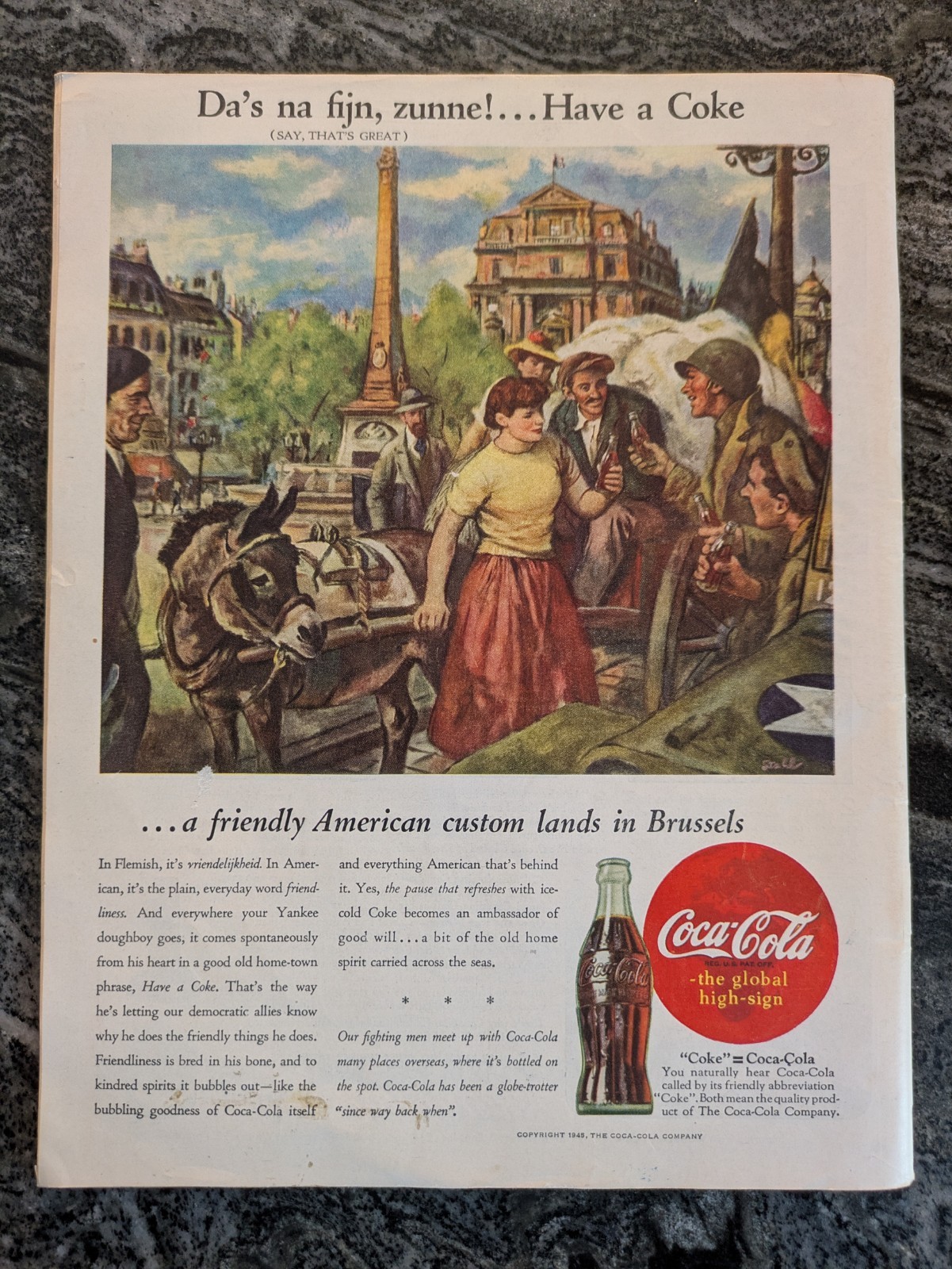 Time Magazine May 7, 1945 Adolf Hitler Red X Collectible Newsmagazine