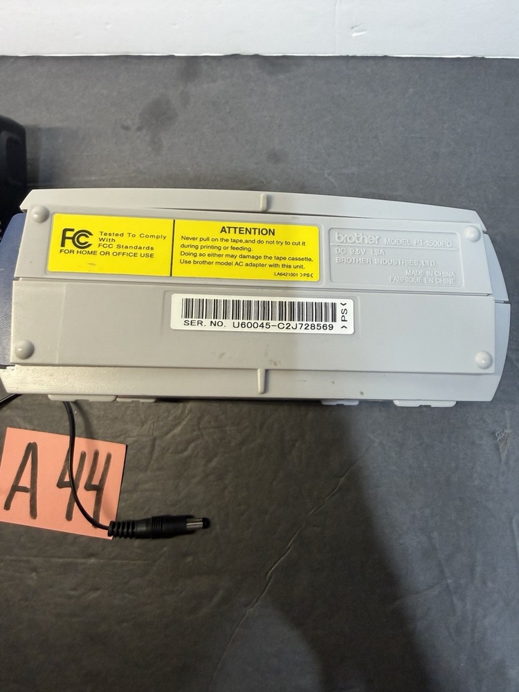 Brother P-Touch PT-1500PC Label Printer