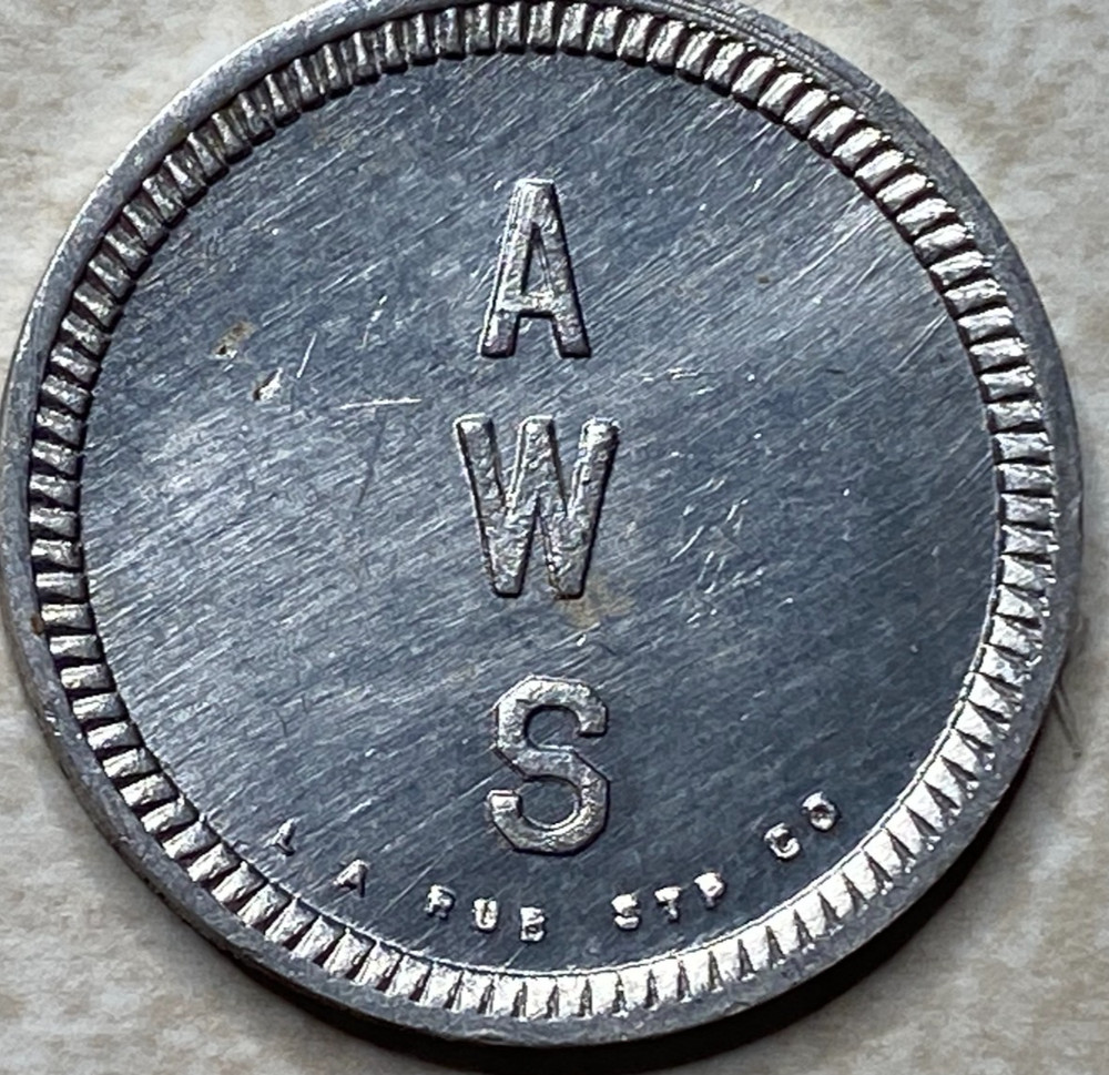 T9054 AWS, Unknown  Anillo Restrike Arcade Token
