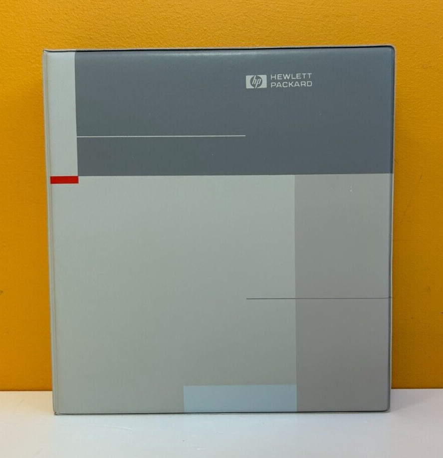 HP / Agilent 71612-90000 1995 Gbit/s Testers Operating & Programming Manual.
