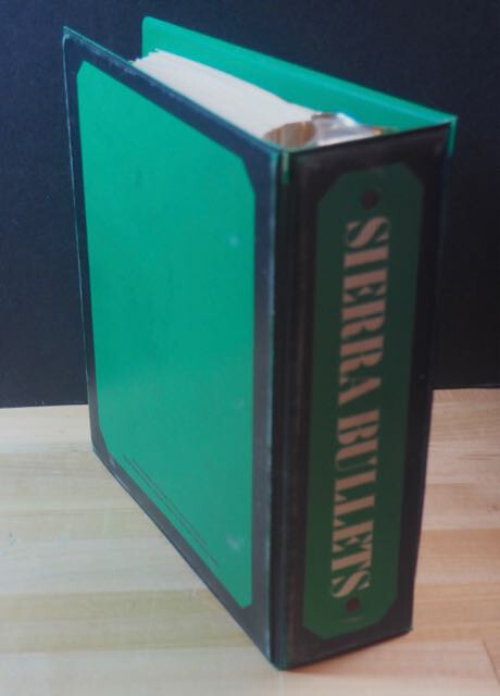 Sierra Bullets Reloading Manual-2nd Edition-HARD Binder Type-NOS