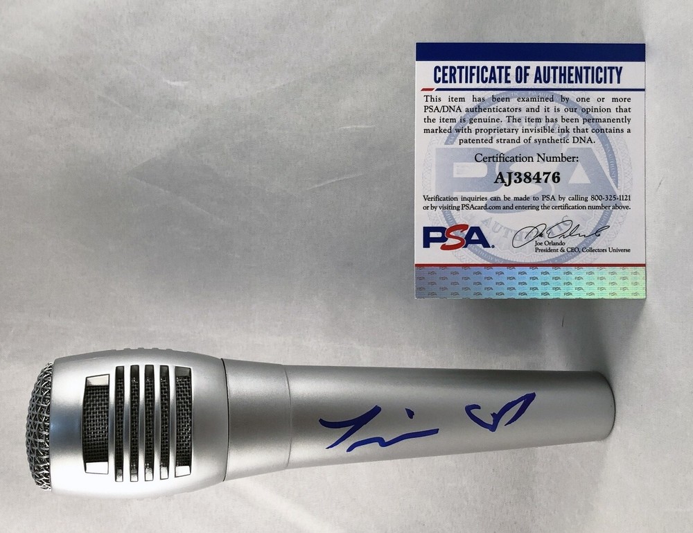 Tinashe Signed Microphone PSA/DNA COA