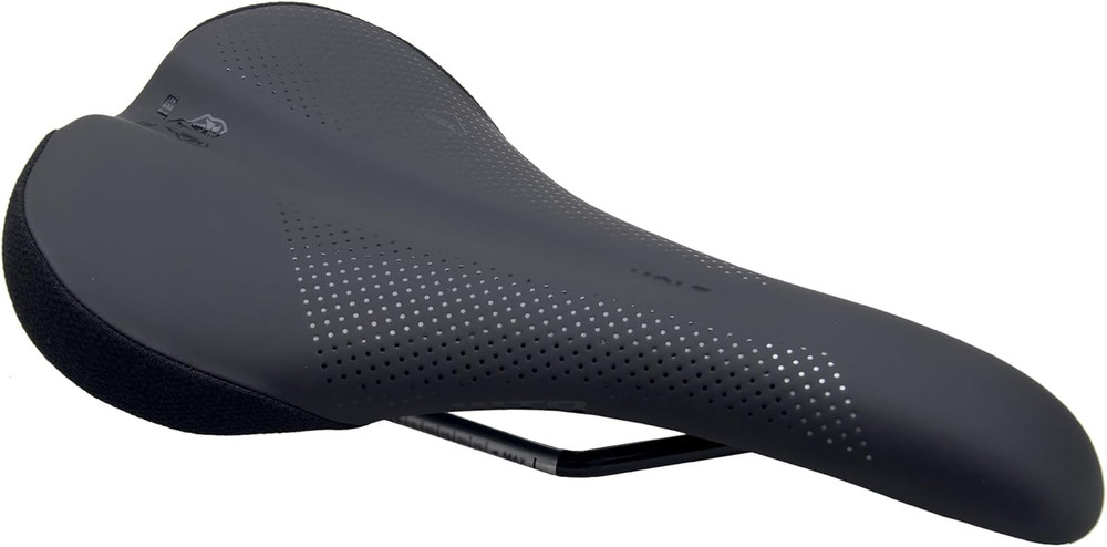 Volt Bike Seat (Saddle) - Comfortable Medium Thickness Padding - Mountain, Grave
