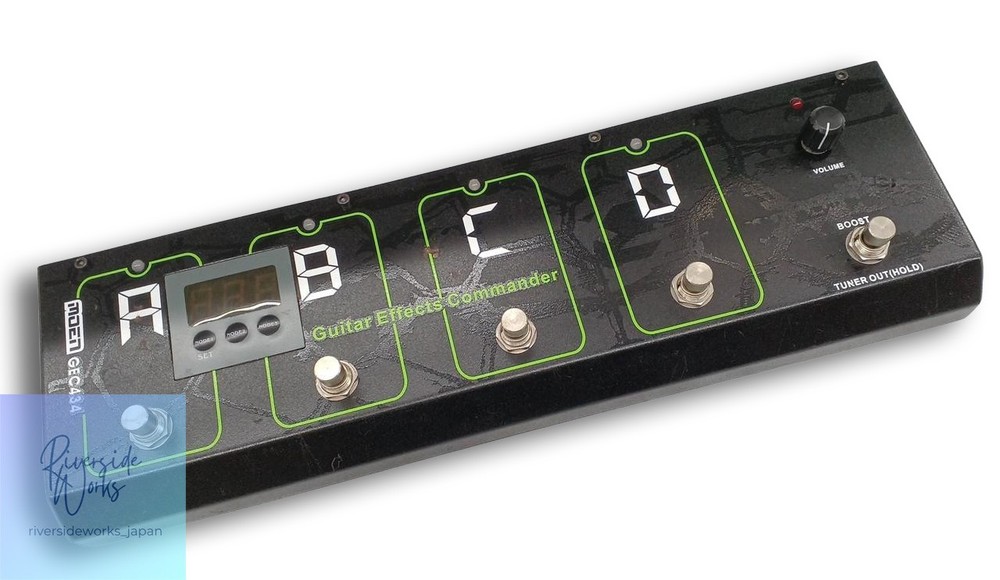 MOEN GEC434 Programmable Switcher Guitar Effects Pedal JP