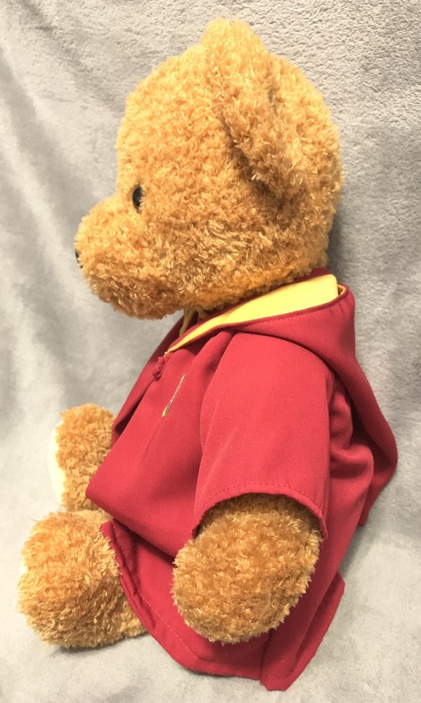 Universal Studios Exclusive Harry Potter Gryffindor Quidditch Teddy Bear Plush